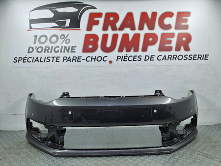 Pare-chocs avant Volkswagen Polo V Phase 2 avec radars occasion d'origine peinture neuve France Bumper vp514
