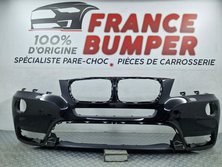 Pare-chocs avant BMW X3 F25 Phase 1 avec emplacements lave-phares occasion d'origine France Bumper bx3f2510
