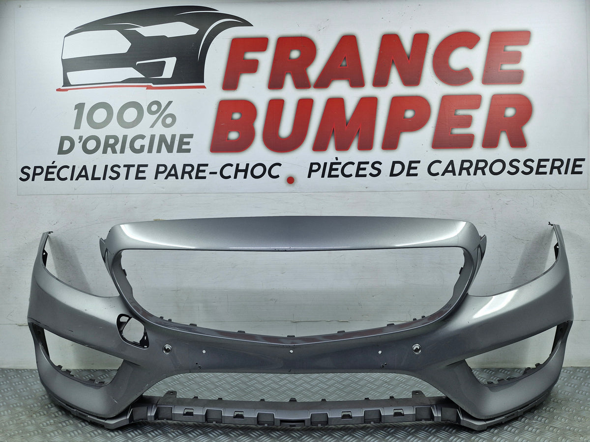 Pare-chocs avant Mercedes Classe C W205 Phase 1 AMG avec radars et Park Assistance occasion d'origine France Bumper mcw20514
