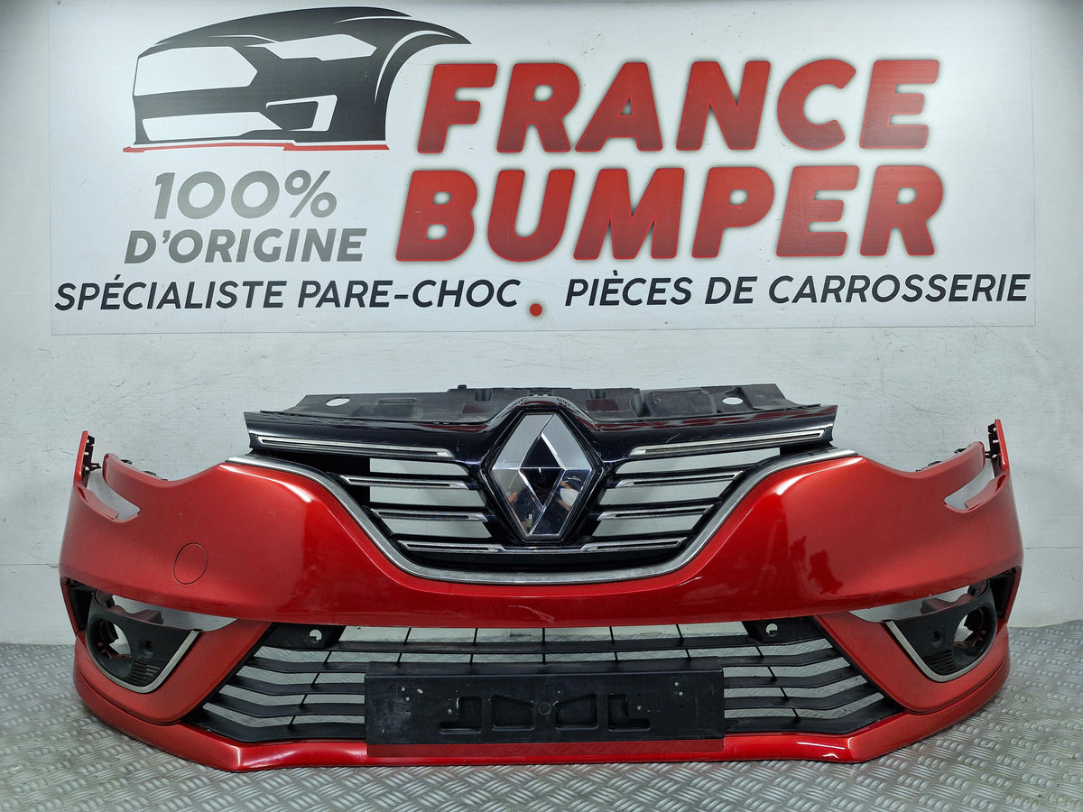 Pare-chocs avant Renault Mégane 4 Phase 1 avec emplacements radars occasion d'origine France Bumper rmeg415
