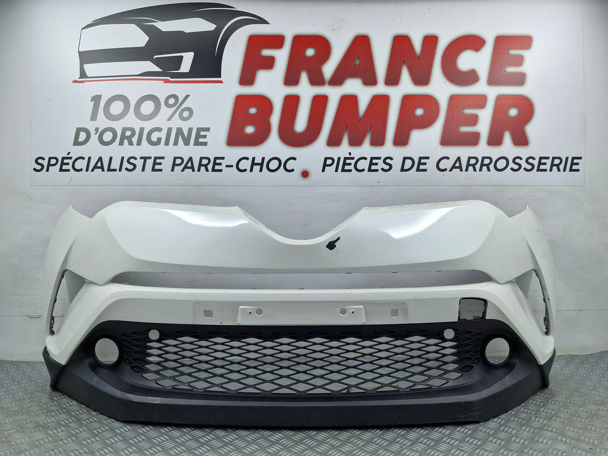 Pare choc avant Toyota C-HR Phase 1 avec radars occasion d'origine France Bumper