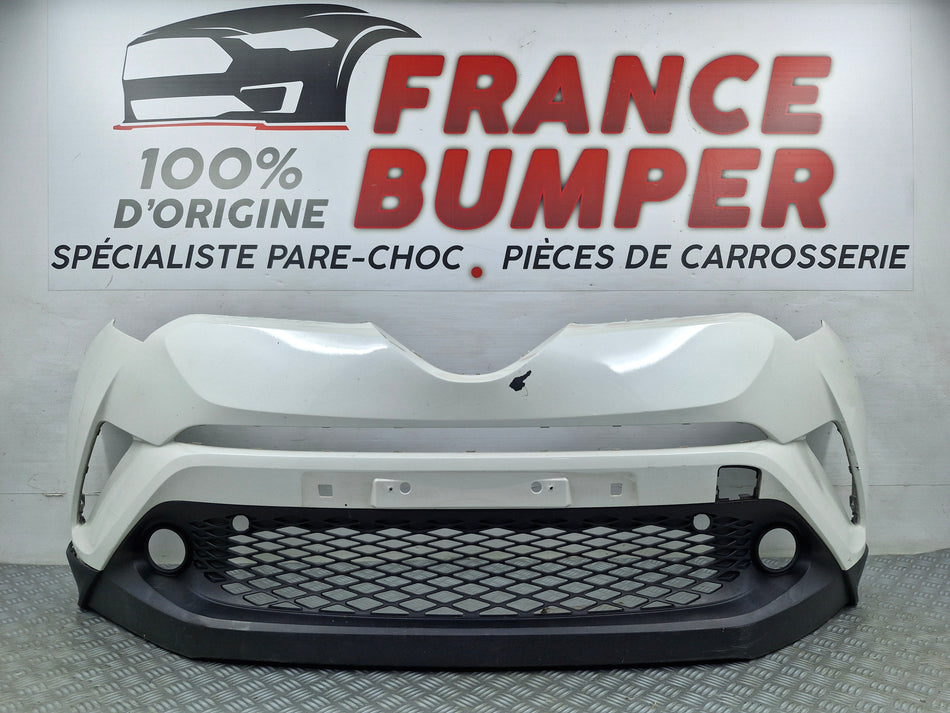 Pare choc avant Toyota C-HR Phase 1 avec radars occasion d'origine France Bumper