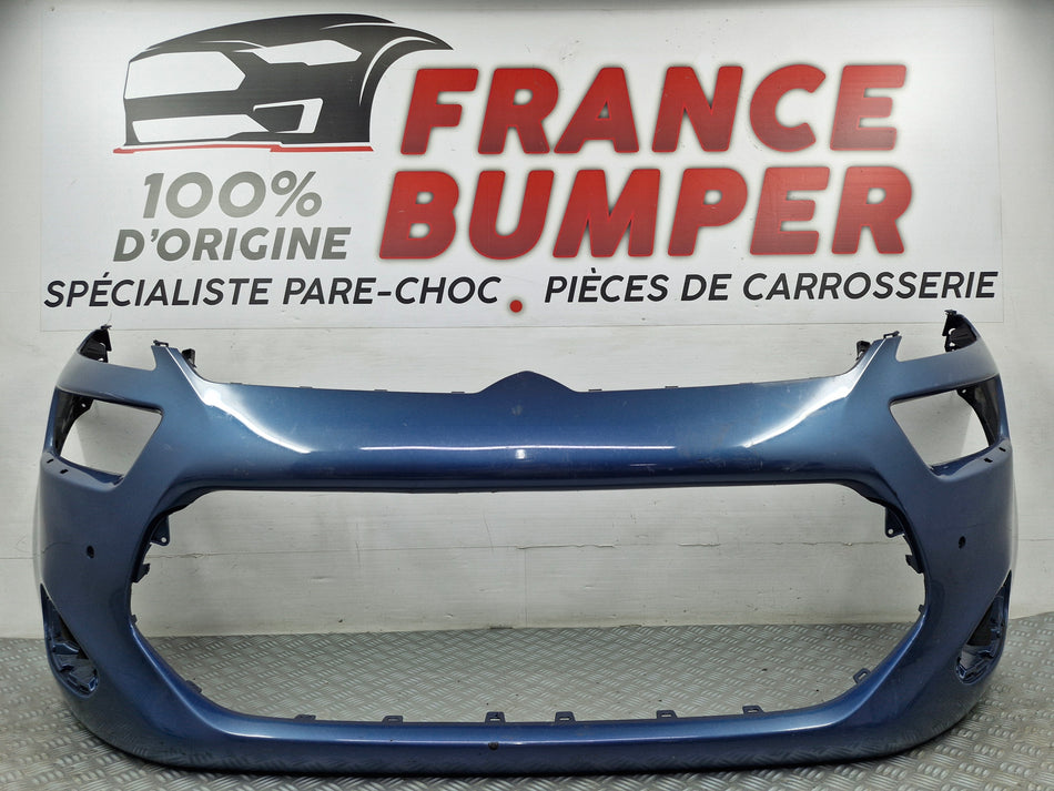 Pare choc avant Citroën C4 Picasso II 5 places radar lave phare Park Assistance occasion d'origine France Bumper