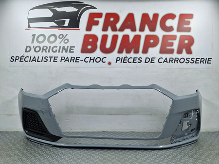 Pare choc avant Audi A1 II GB sans radar occasion d'origine France Bumper FB4A8G6