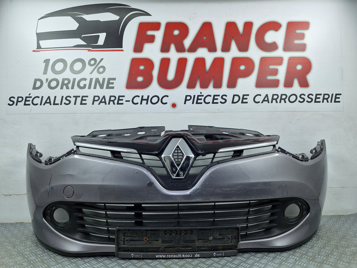 Pare-chocs avant complet Renault Clio 4 Phase 1 occasion d'origine France Bumper RC4C12
