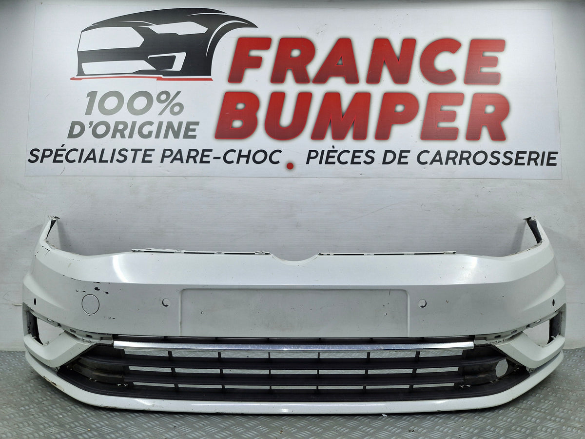 Pare-chocs avant Volkswagen Golf 7 Phase 2 occasion d'origine France Bumper VG7P17
