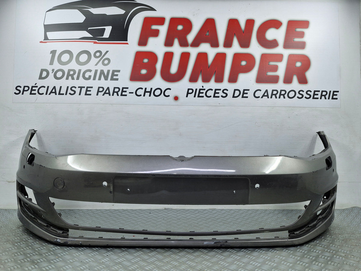 Pare-chocs avant Volkswagen Golf 7 Phase 1 occasion d'origine France Bumper VG7L12
