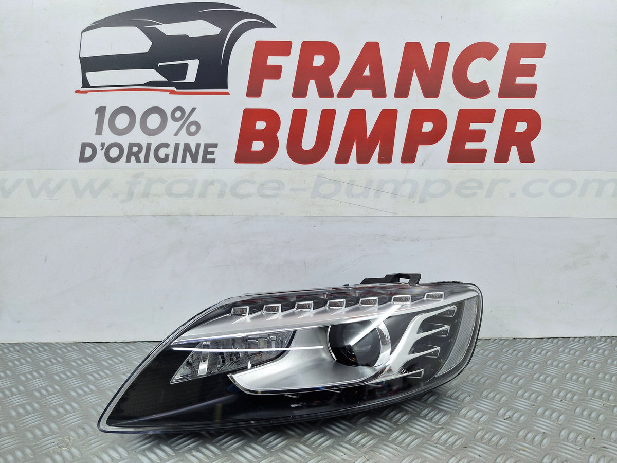 Phare avant gauche Audi Q7 4L Phase 2 Bi-Xénon directionnel 04/2009 à 04/2015 occasion d'origine France Bumper AQ7X4L6