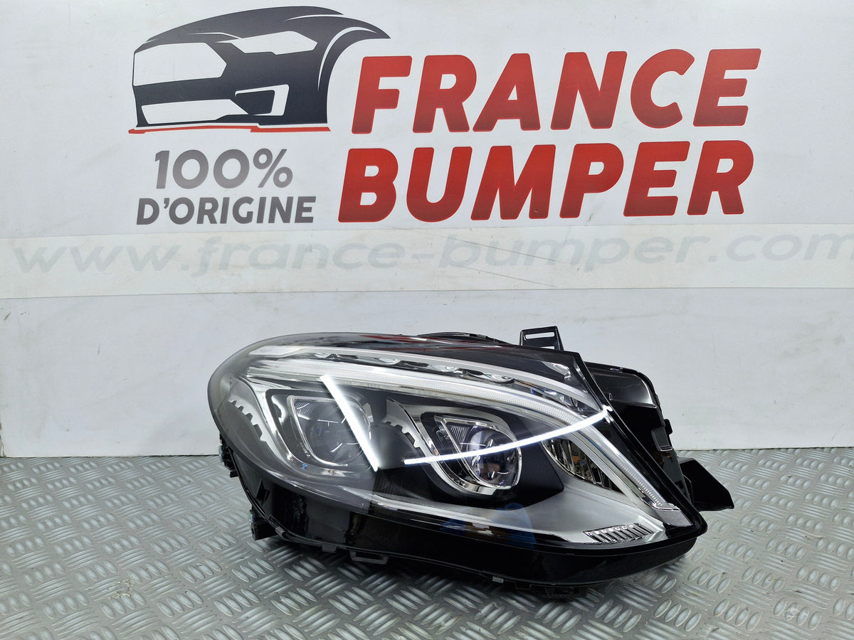 Phare avant droit Mercedes GLE W166 Phase 1 Full LED 04/2015 à 06/2019 d'origine France Bumper MG8R2K6