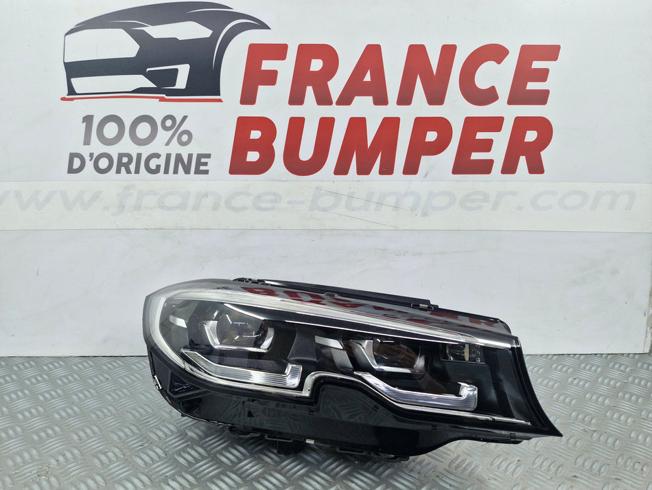 Phare avant droit BMW Série 3 G20 G21 Phase 1 à partir de 12/2018 occasion d'origine France Bumper BG3R6N4