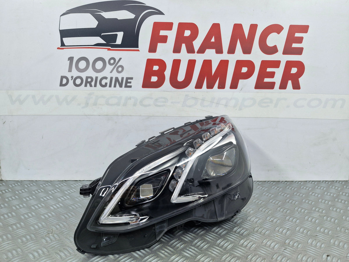 Phare avant gauche Mercedes Classe E W212 Phase 2 Full LED 12/2012 à 06/2016 occasion d'origine France Bumper MW2L8F6