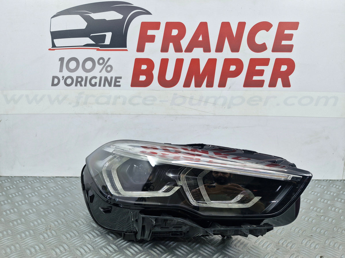 Phare avant droit BMW X1 F48 Phase 2 Full LED 06/2019 à 06/2023 occasion d'origine France Bumper BX1R8L5