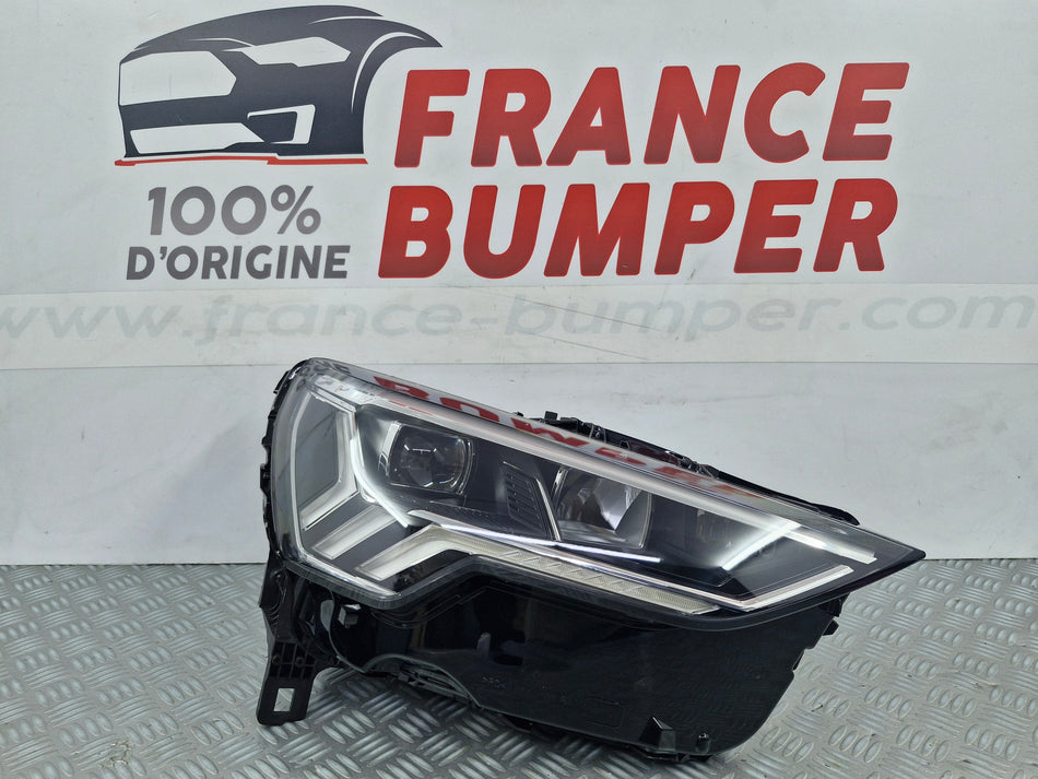 Oikea etuvalo Audi Q3 II F3 FULL LED (11/2018) alkuperäinen käytetty viite 83G941034