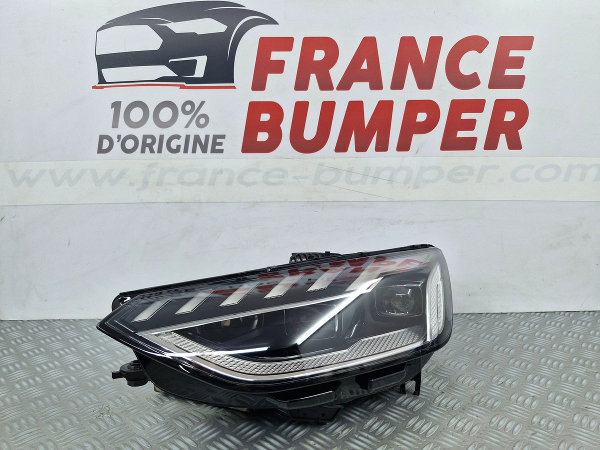 Phare avant gauche Audi A4 S4 RS4 8W Phase 2 Matrix Full LED dès 09/2019 réf 8W0941035M France Bumper AU8L6M3
