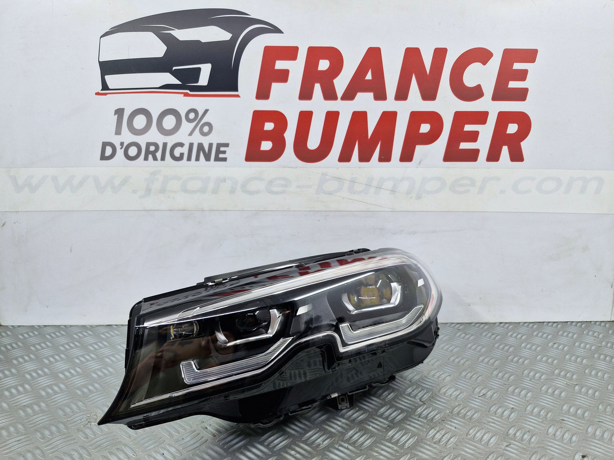 Phare avant gauche BMW Série 3 G20 G21 Phase 1 à partir de 12/2018 occasion d'origine France Bumper BG3L5N8