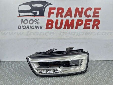 Phare avant gauche Audi Q3 8U Phase 2 Full LED 02/2015 à 06/2019 occasion France Bumper AQ3L4F9