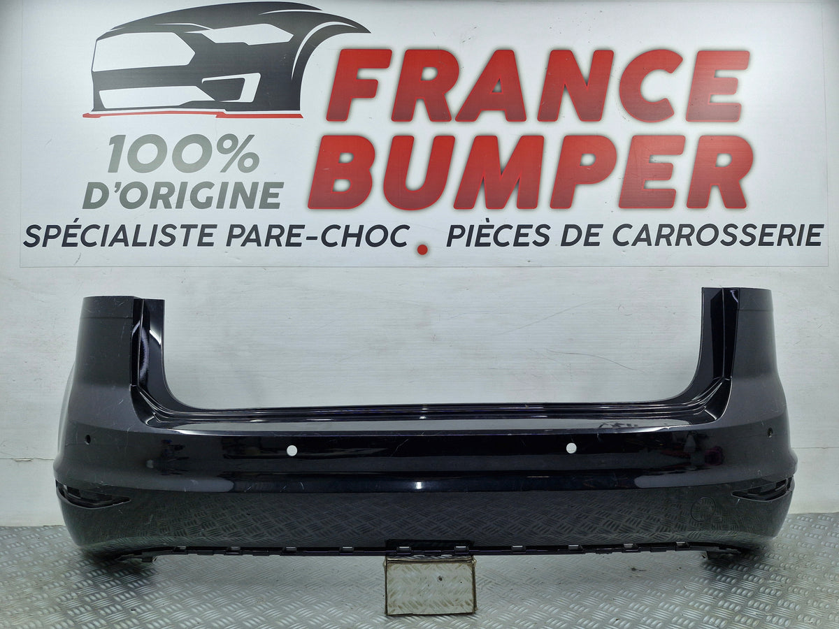 France Bumper FB579 pare-choc arrière Volkswagen Golf 7 Sportvan Phase 1 02/2014 à 02/2018 occasion d'origine avec emplacements radars