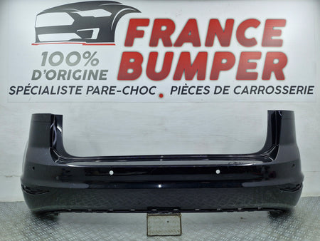 France Bumper FB579 pare-choc arrière Volkswagen Golf 7 Sportvan Phase 1 02/2014 à 02/2018 occasion d'origine avec emplacements radars