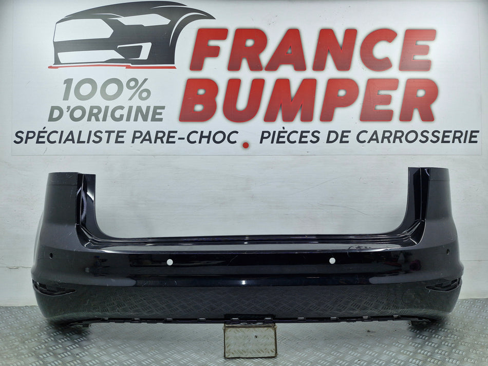 France Bumper FB579 pare-choc arrière Volkswagen Golf 7 Sportvan Phase 1 02/2014 à 02/2018 occasion d'origine avec emplacements radars