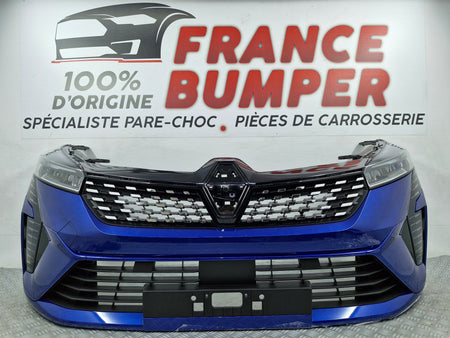 France Bumper FB645 face avant Renault Clio V Phase 2 Esprit Alpine à partir de 06/2023 pare-choc d'origine phares feux de jour calandre neufs