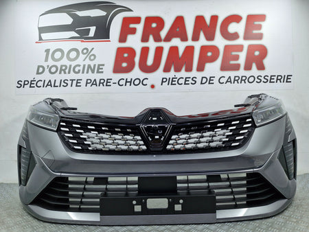 France Bumper FB646 face avant Renault Clio V Phase 2 Esprit Alpine à partir de 06/2023 pare-choc d'origine phares feux de jour calandre neufs