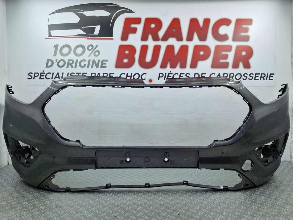 France Bumper FB656 pare-choc avant Ford Transit Custom Phase 2 à partir de 01/2018 occasion d'origine avec emplacements radar
