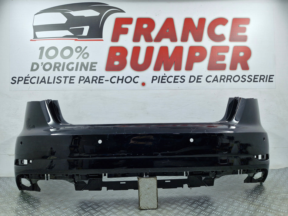 Pare-choc arrière Audi A3 (8V) Sportback Phase 2 avec emplacement radar (08/2016 à 12/2020) occasion d'origine