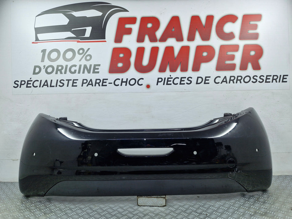 Bageste kofanger Peugeot 208 I med plads til radarsensor (03/2012 til 09/2019) — original, brugt