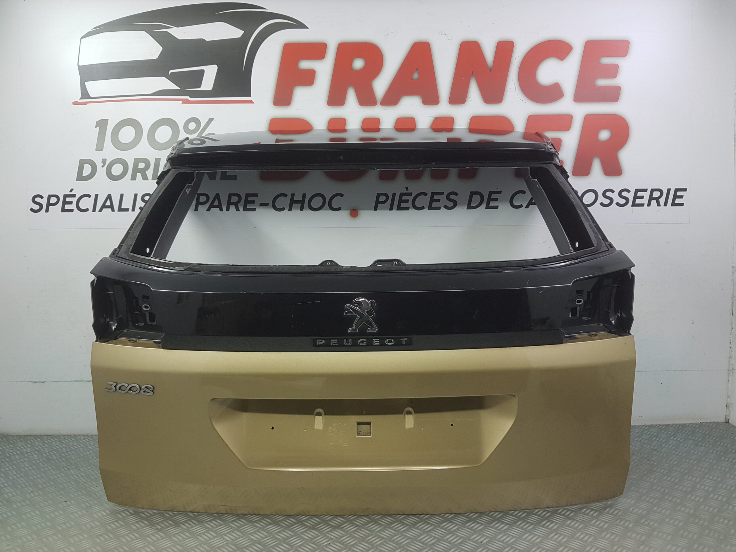 HAYON PEUGEOT 3008 II FRANCE BUMPER