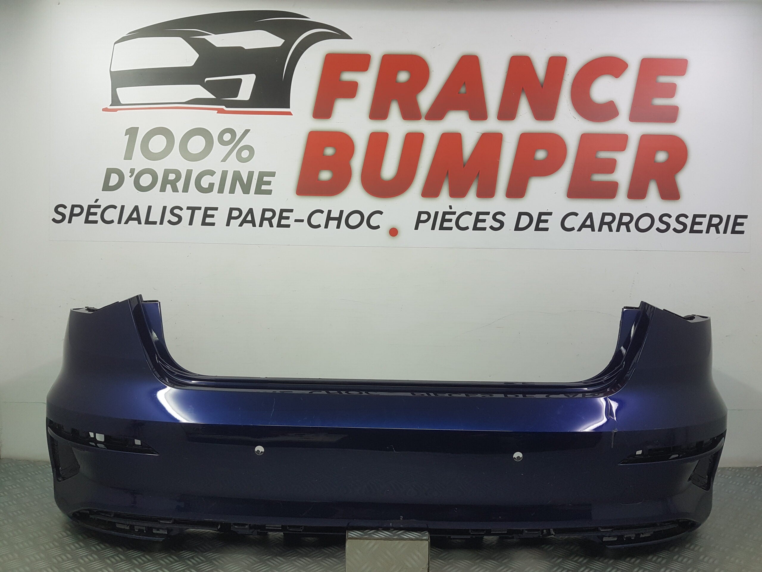 PARE CHOC ARRIERE AUDI A3 IV (8Y) BERLINE FRANCE BUMPER