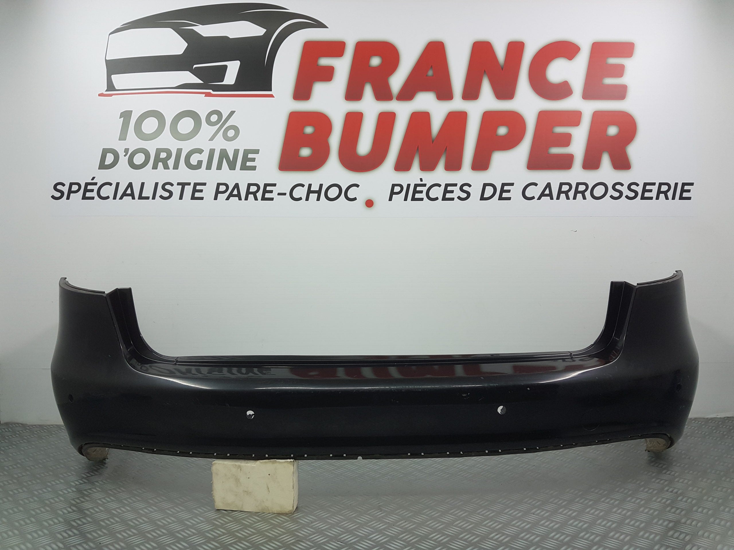 PARE CHOC ARRIERE AUDI A4 III PH2 S-LINE FRANCE BUMPER