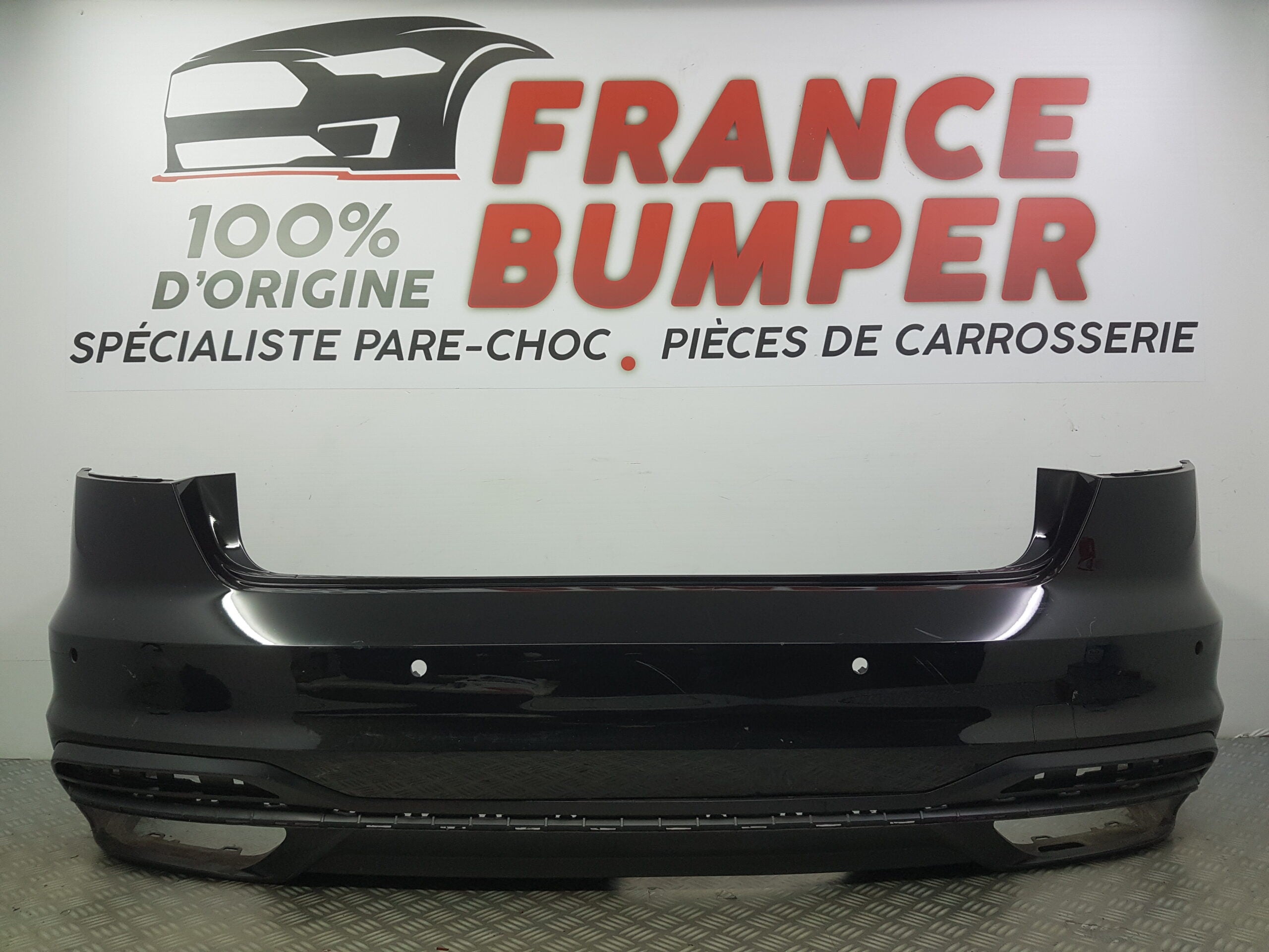 PARE CHOC ARRIERE AUDI A4 S4 (B9) PH2 FRANCE BUMPER