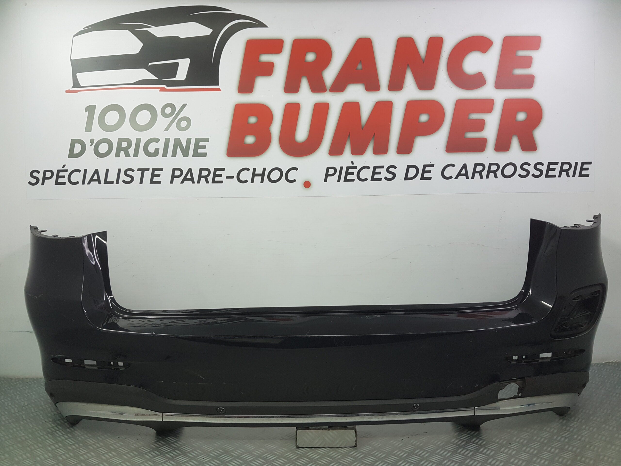 PARE CHOC ARRIERE CLASSE GLC W253 PH1 AMG (HYBRIDE) FRANCE BUMPER