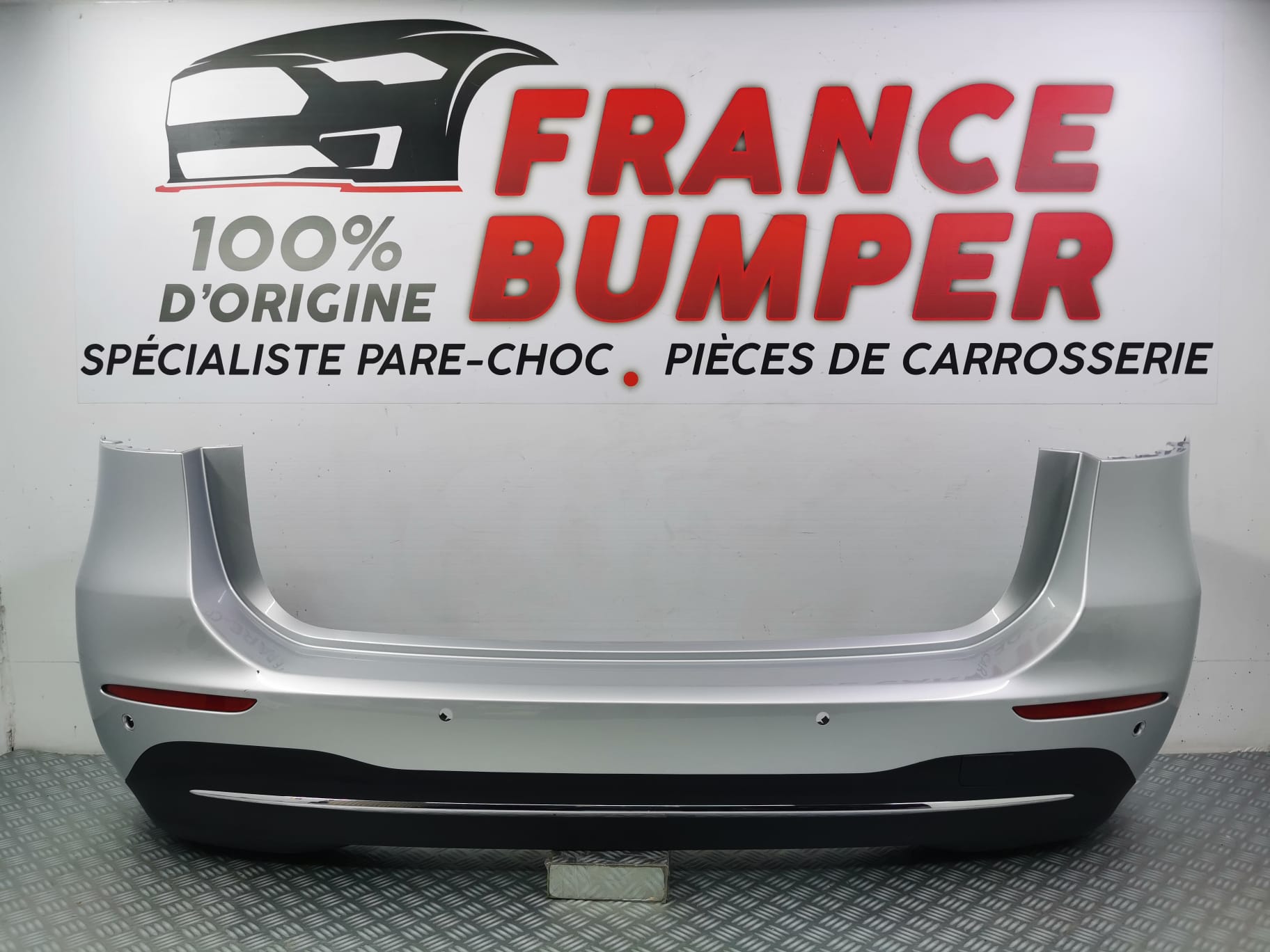 PARE CHOC ARRIERE MERCEDES CLASSE B W247 COMPLET FRANCE BUMPER