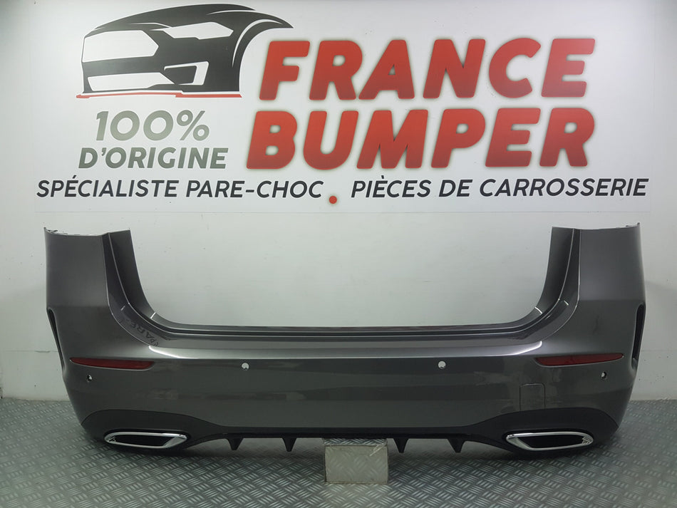 PARE CHOC ARRIERE MERCEDES CLASSE B W247 PACK AMG COMPLET FRANCE BUMPER