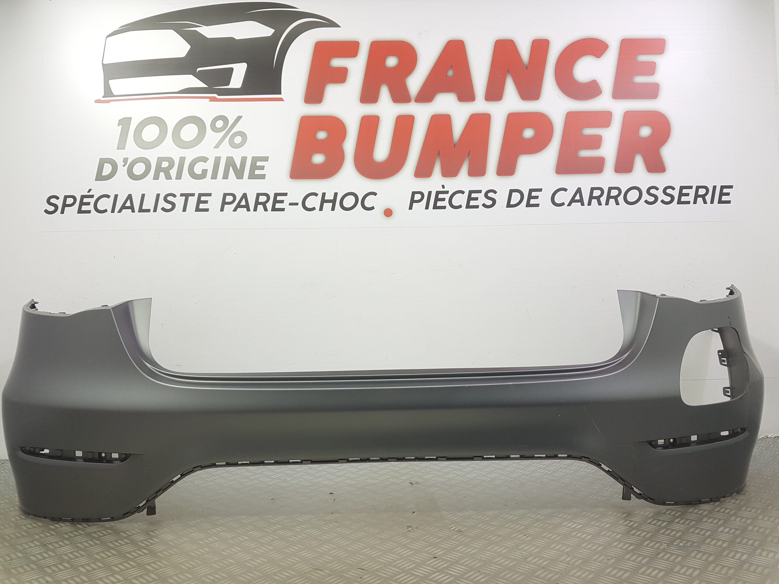 PARE CHOC ARRIERE MERCEDES GLC X253 PH1 COUPE HYBRIDE FRANCE BUMPER