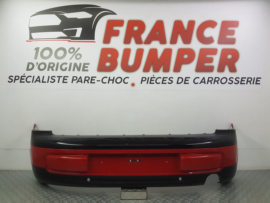 PARE CHOC ARRIERE MINI COOPER R55 PH2 RED HOT CHILI FRANCE BUMPER