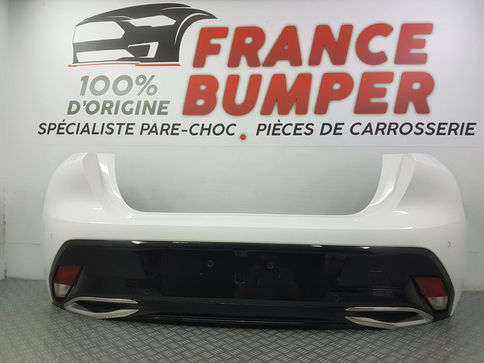 PARE CHOC ARRIERE PEUGEOT 308 III (BERLINE) COMPLET NEUF FRANCE BUMPER