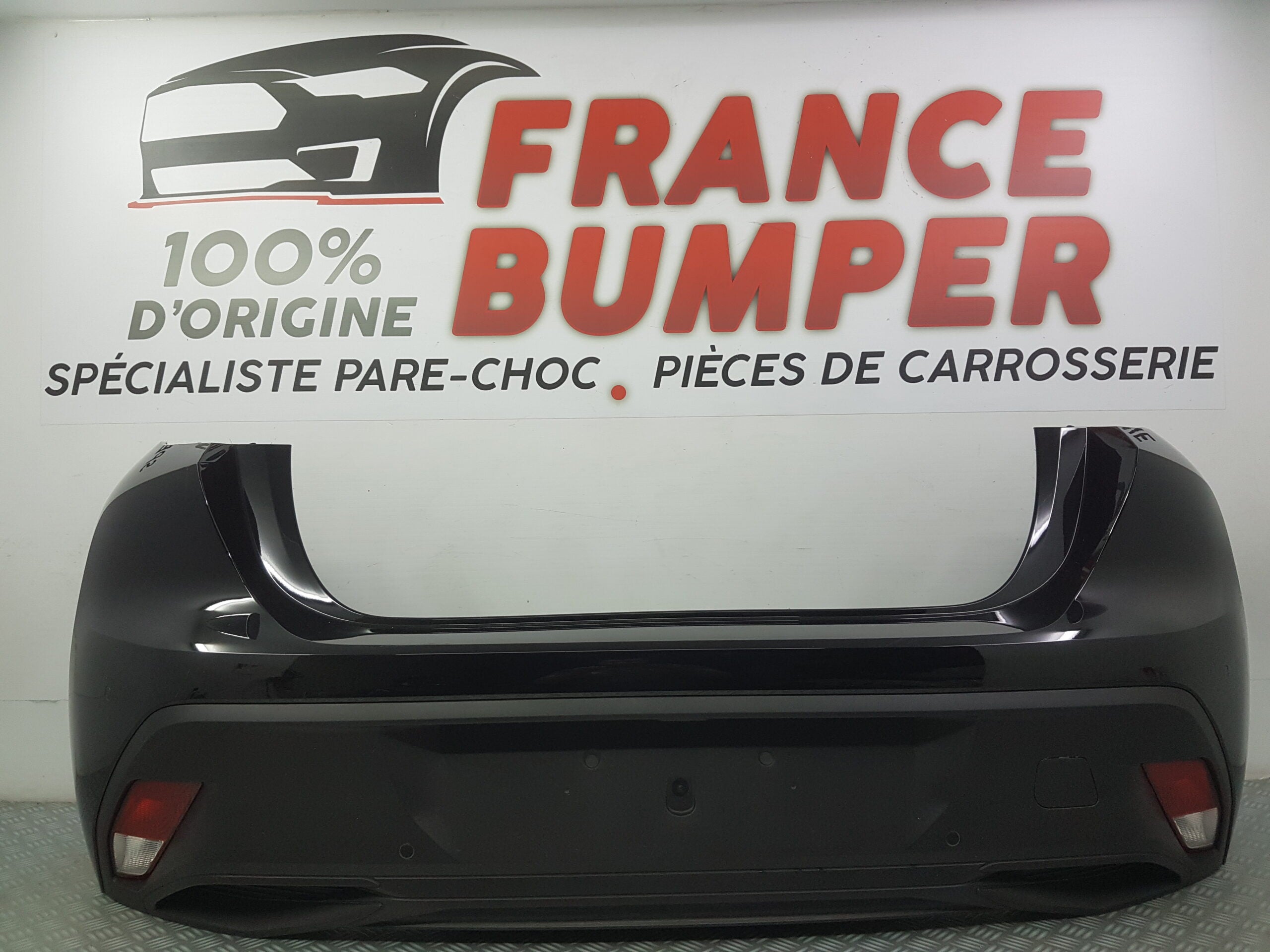 PARE CHOC ARRIERE PEUGEOT 308 III (BERLINE) COMPLET NEUF FRANCE BUMPER