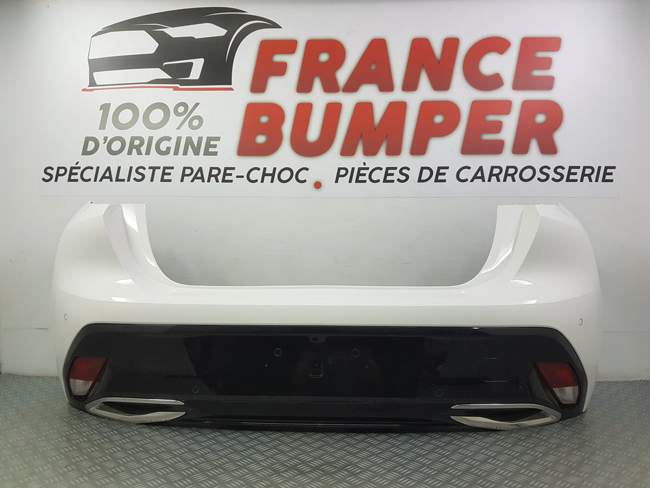 PARE CHOC ARRIERE PEUGEOT 308 III (BERLINE) COMPLET NEUF FRANCE BUMPER