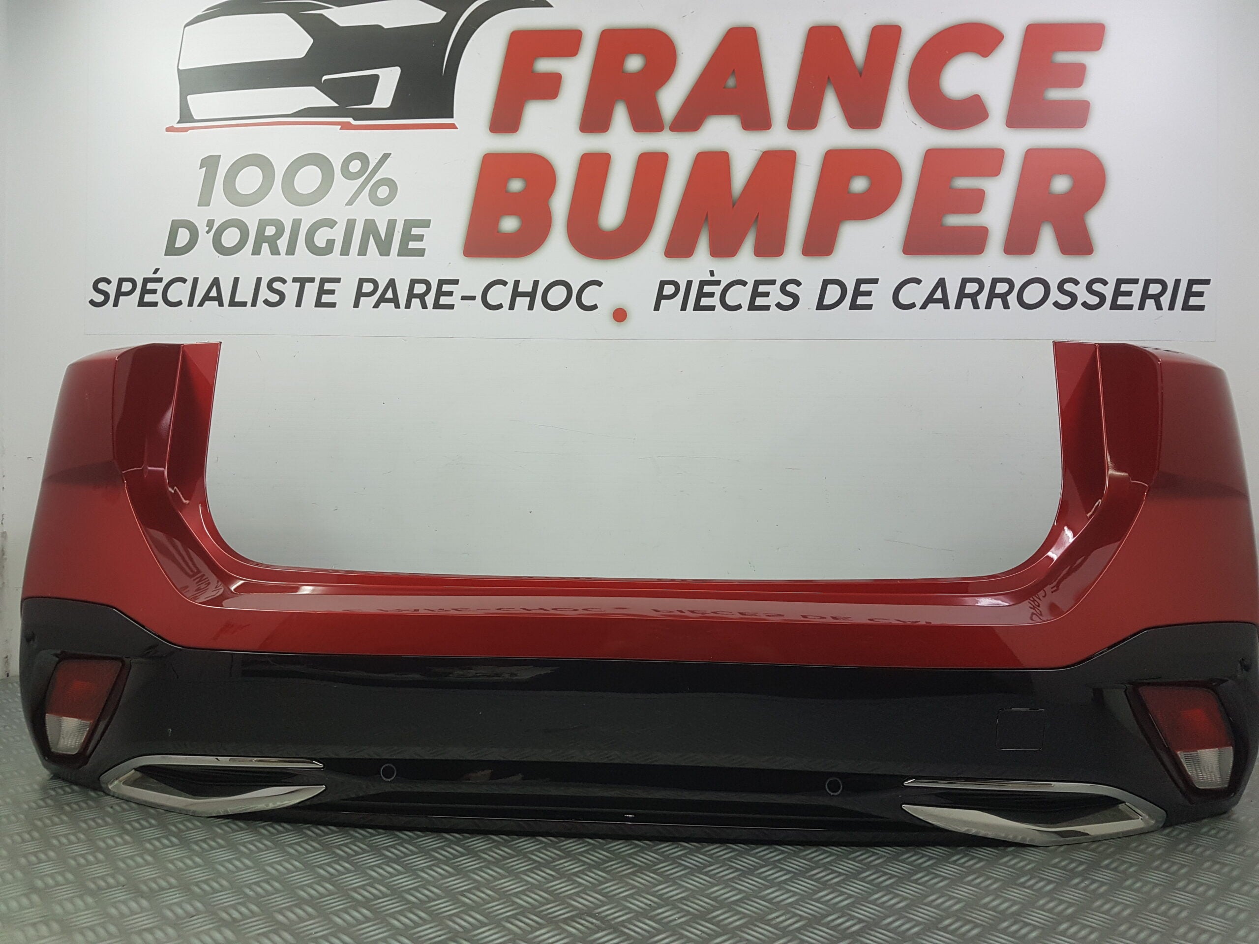 PARE CHOC ARRIERE PEUGEOT 308 III (BREAK) COMPLET NEUF FRANCE BUMPER