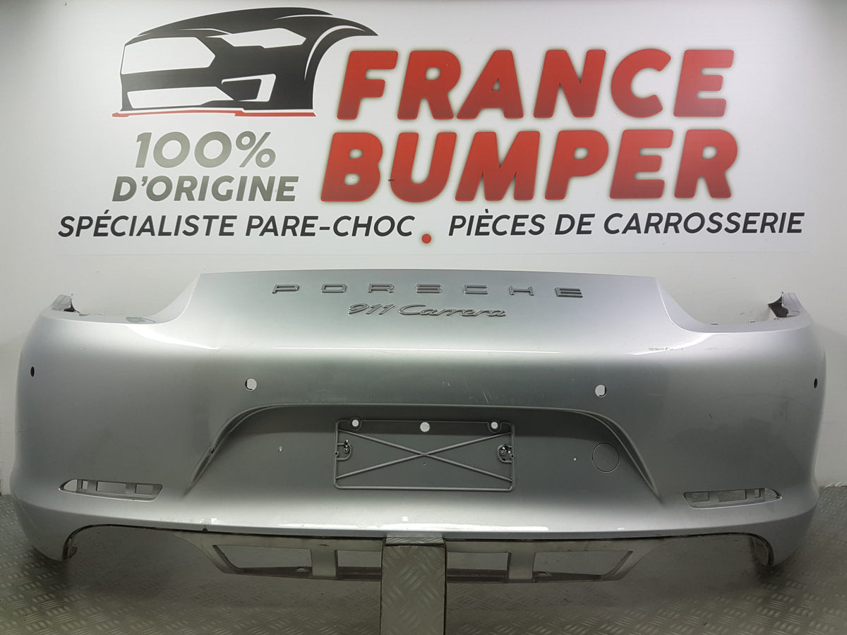 PARE CHOC ARRIERE PORSCHE 911 CARRERA 991 4S PH1 FRANCE BUMPER