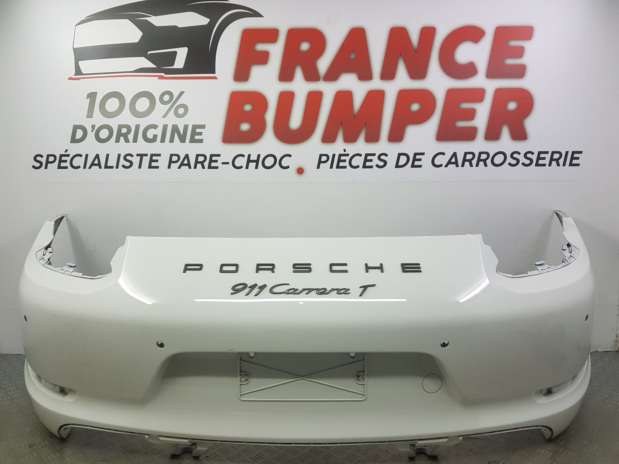 PARE CHOC ARRIERE PORSCHE 911 CARRERA 991 GTS PH2 FRANCE BUMPER