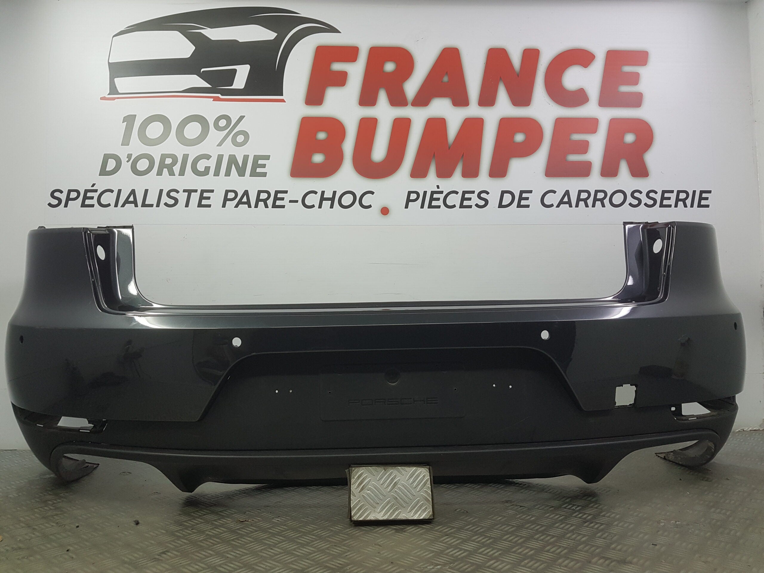 PARE CHOC ARRIERE PORSCHE MACAN SPORT PH1 FRANCE BUMPER