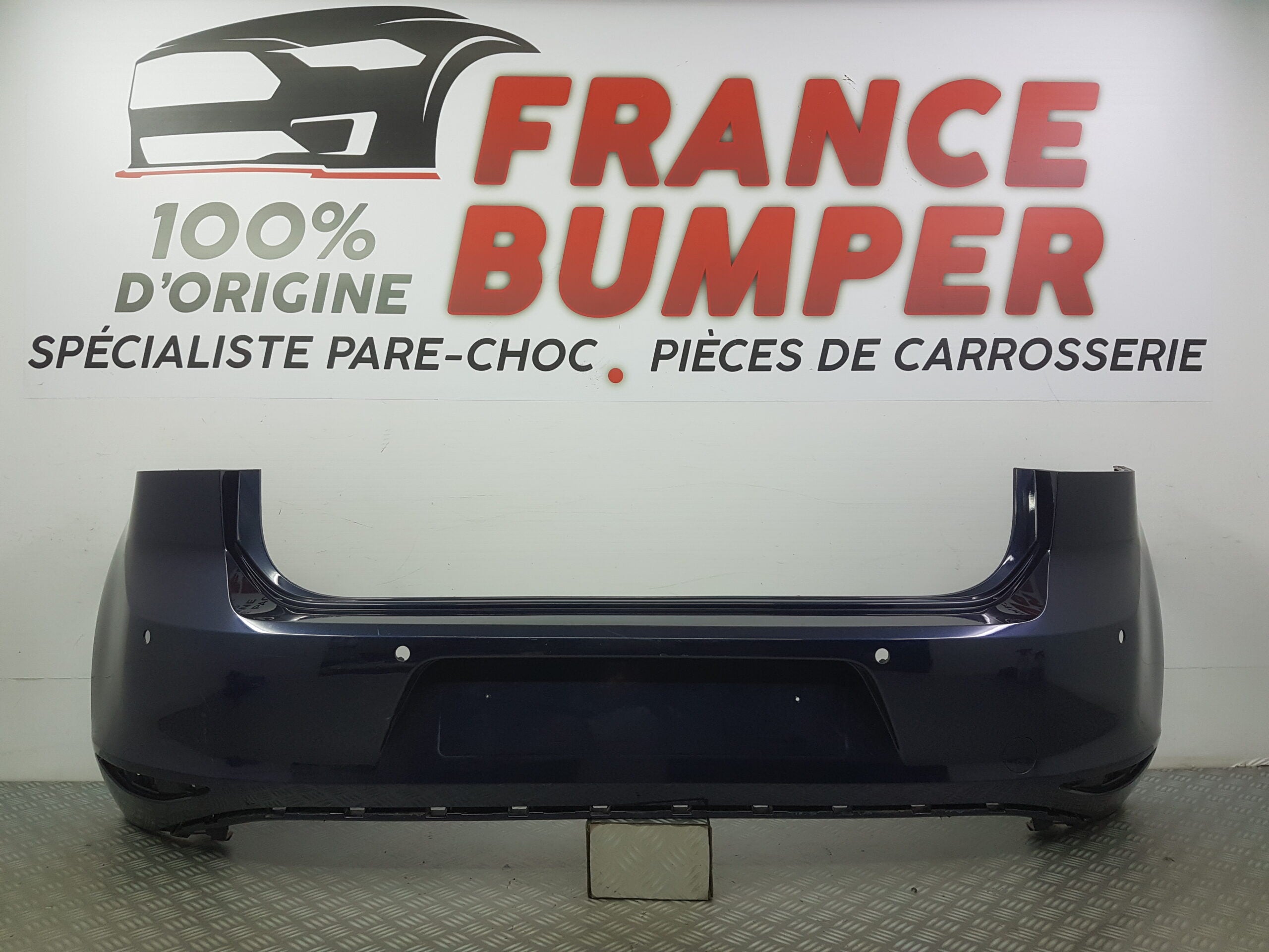 PARE CHOC ARRIERE VOLKSWAGEN GOLF 7 PH1 ... FRANCE BUMPER