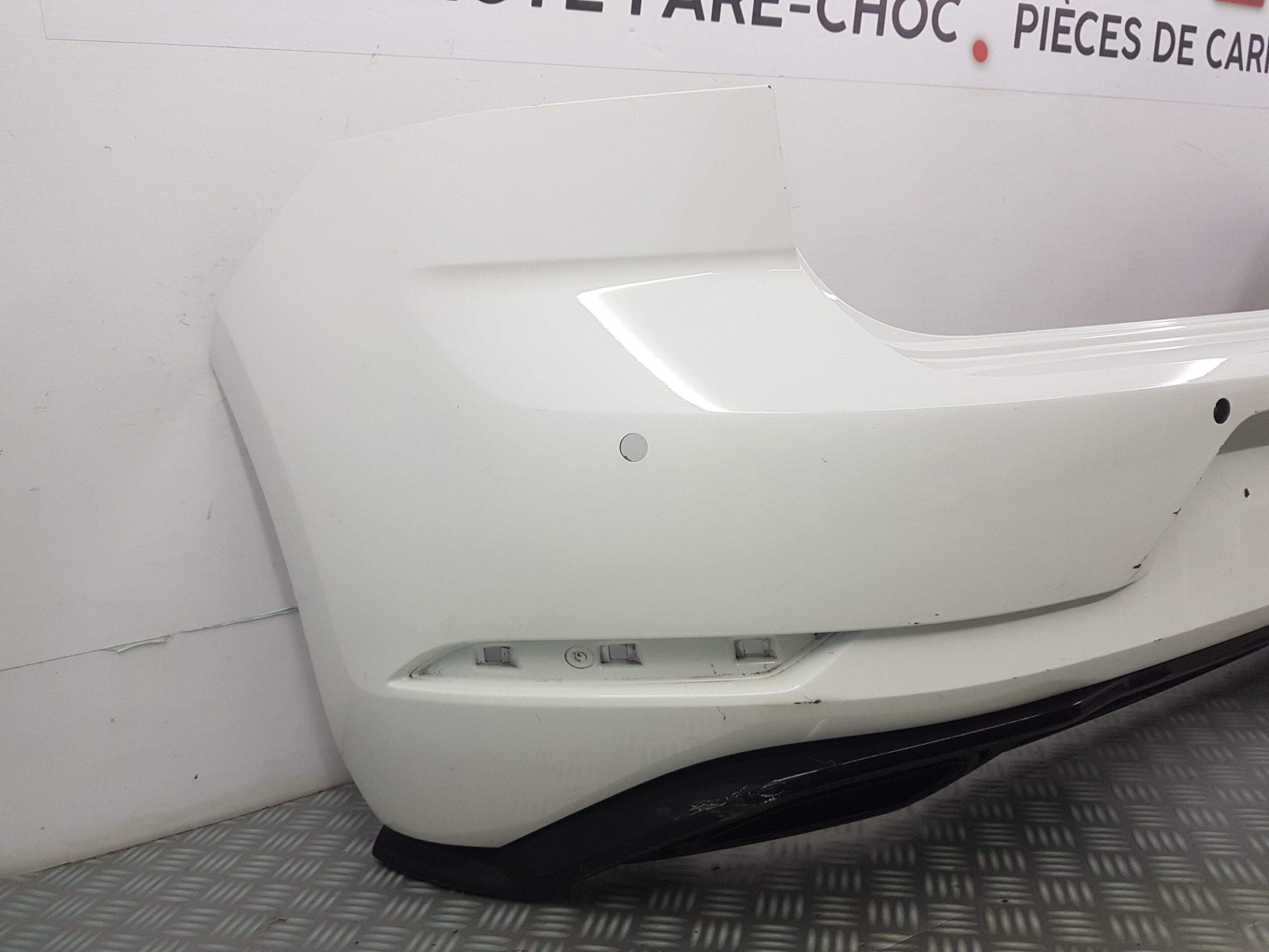 PARE CHOC ARRIERE VOLKSWAGEN GOLF 7 R LINE PH2 FRANCE BUMPER