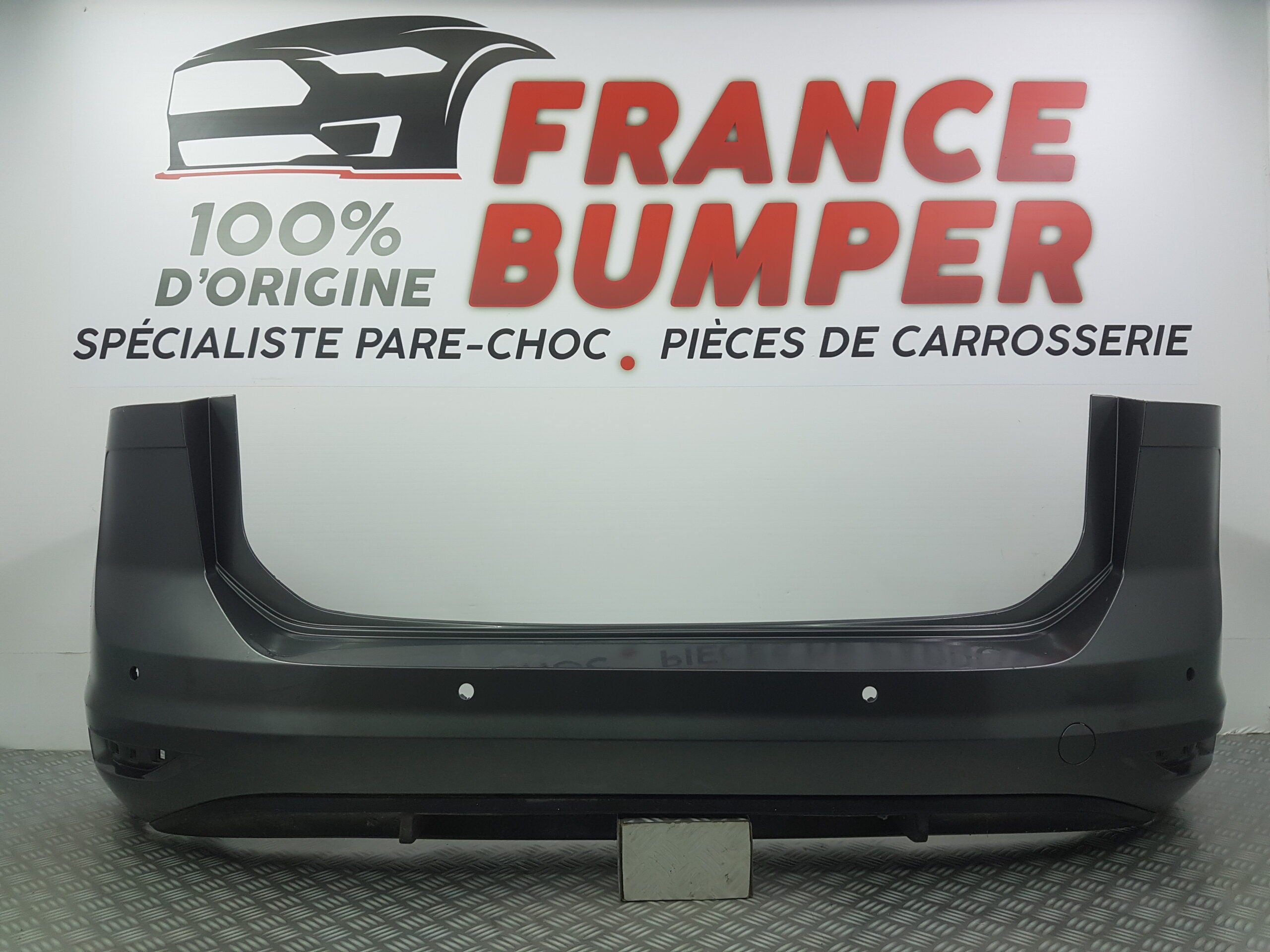 PARE CHOC ARRIERE VOLKSWAGEN TOURAN III RD FRANCE BUMPER