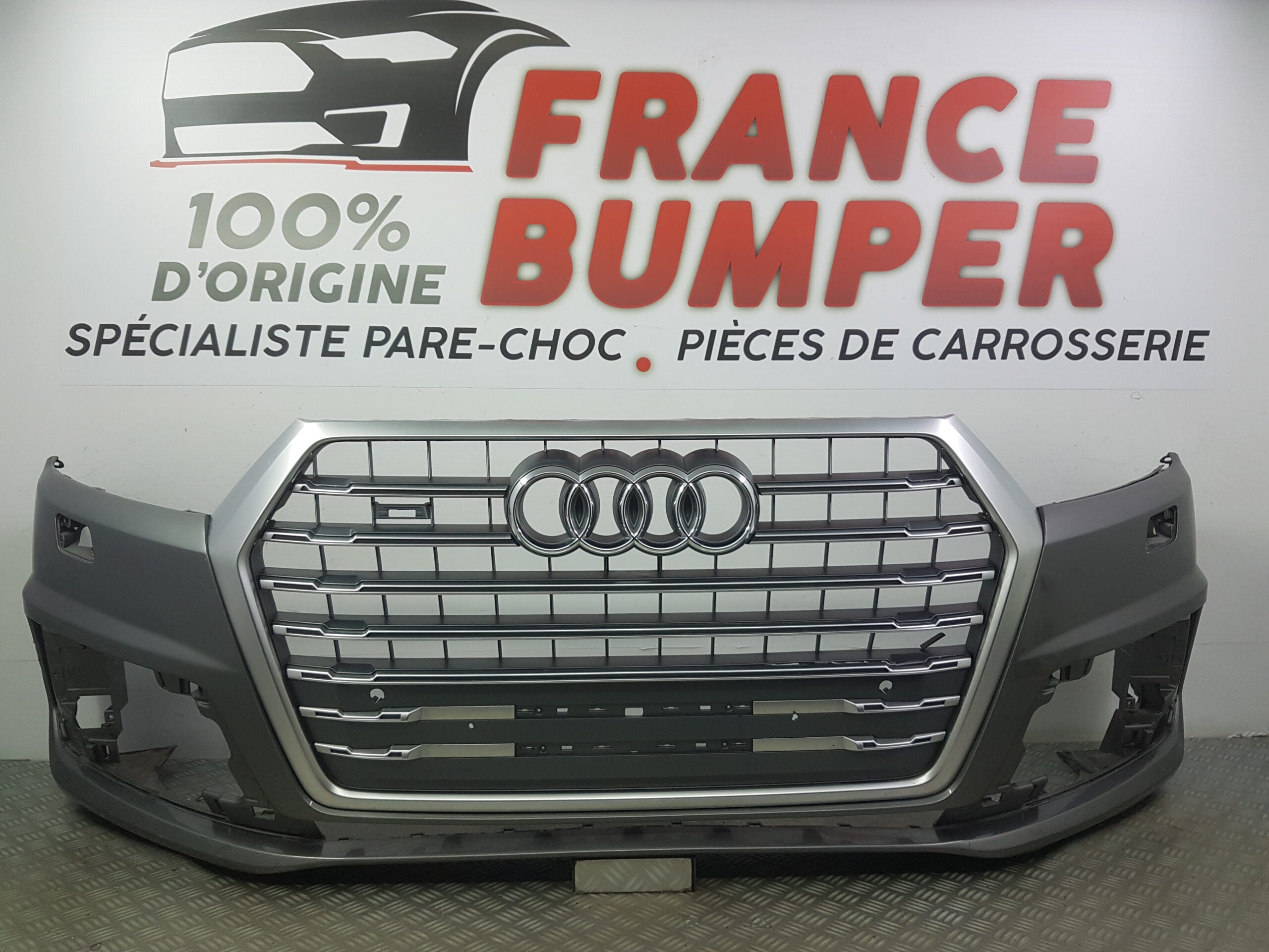 PARE CHOC AVANT AUDI Q7 II S-LINE PH1 FRANCE BUMPER