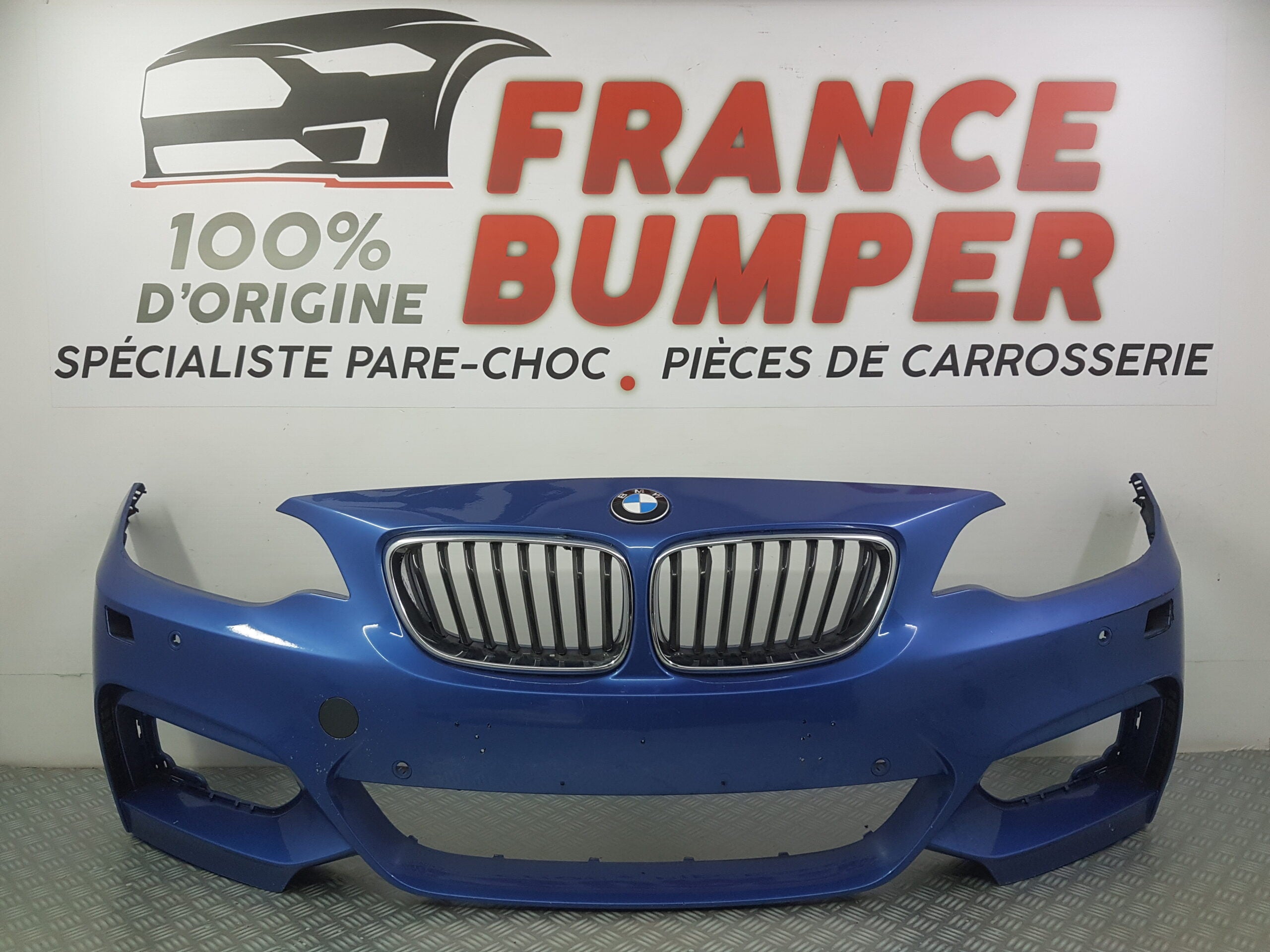 PARE CHOC AVANT BMW SERIE 2 F22/F23 PACK M COUPE CAB FRANCE BUMPER