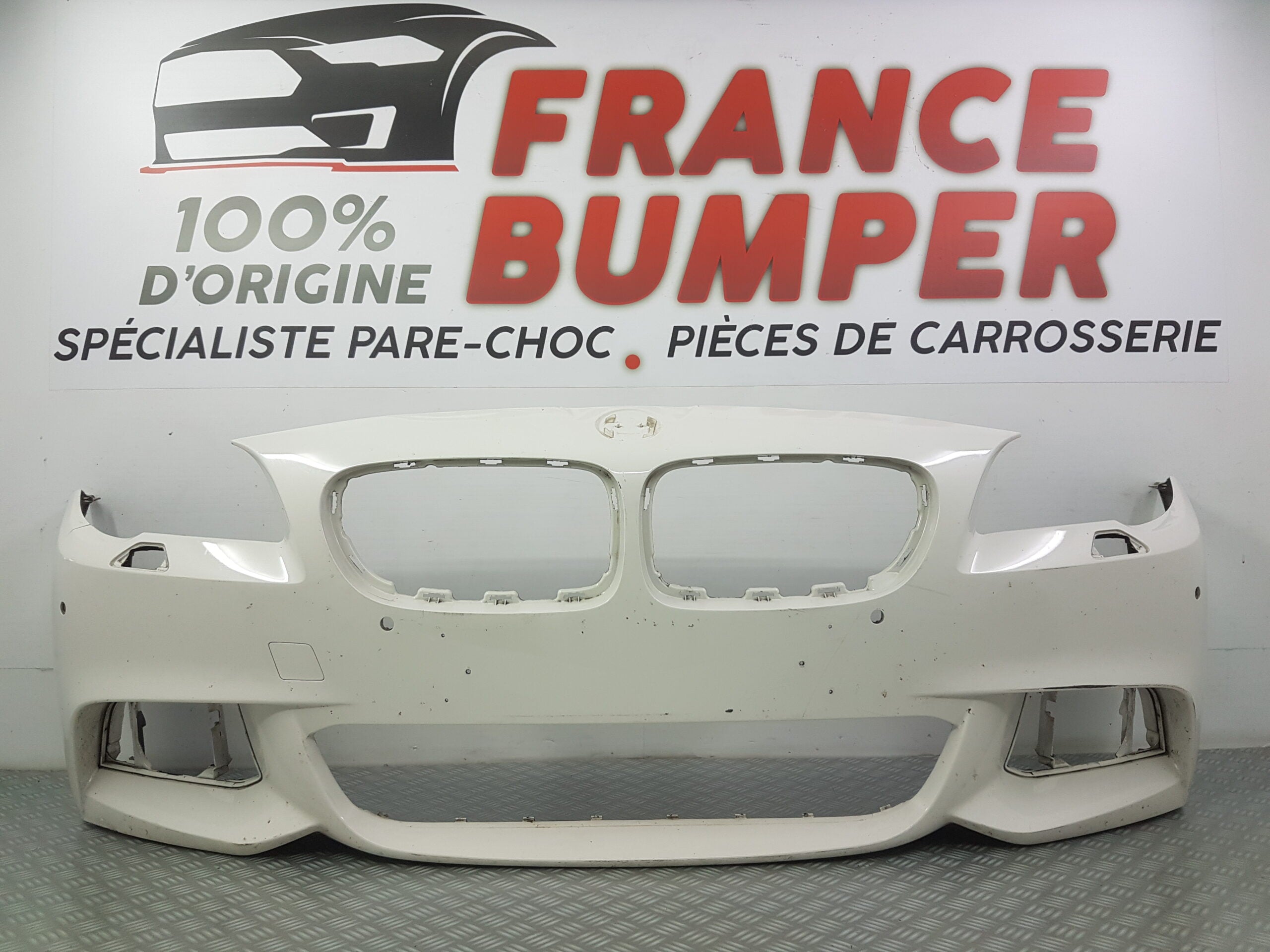 PARE CHOC AVANT BMW SERIE 5 F10/F11 PACK M PH2 FRANCE BUMPER